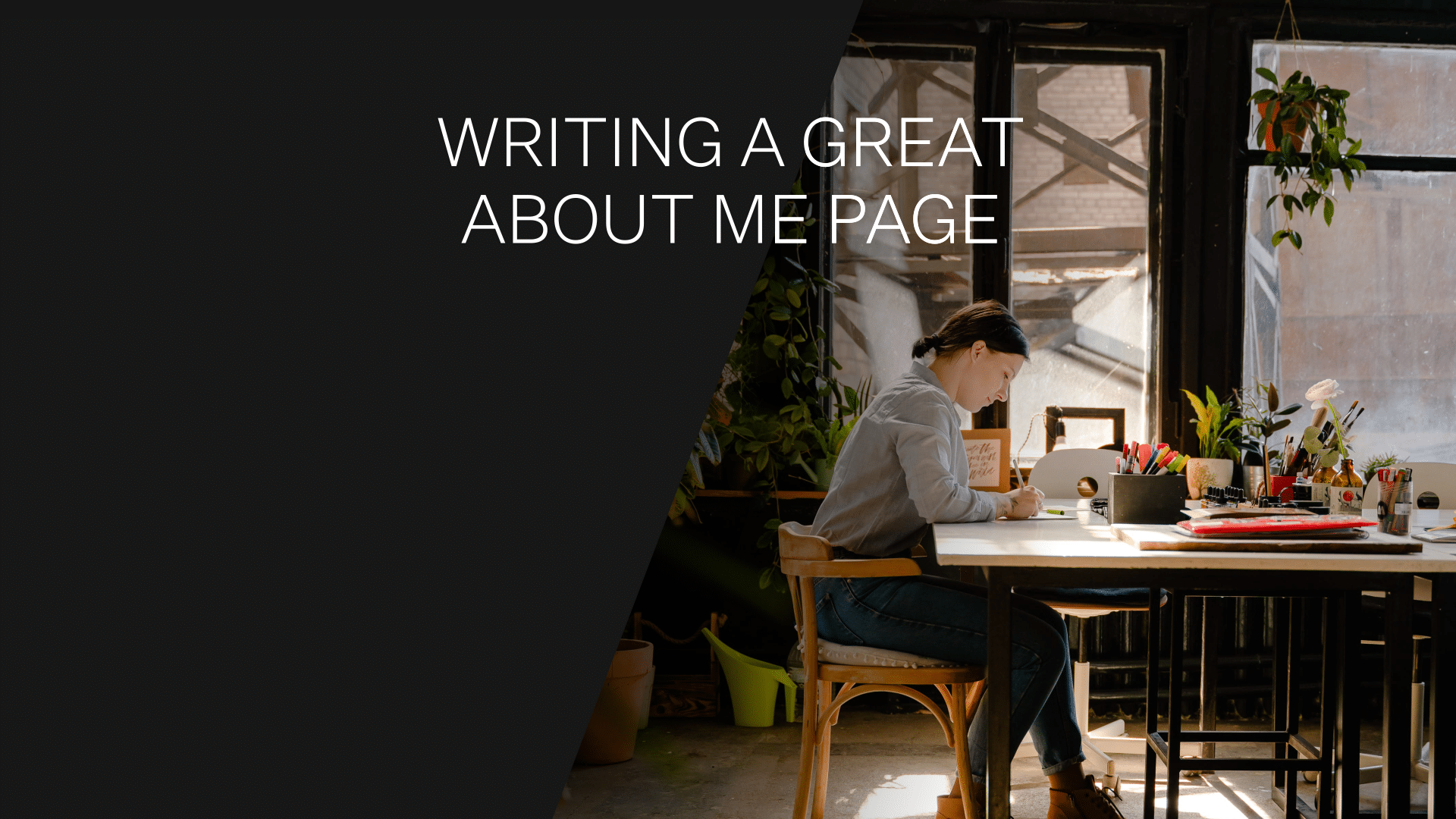 Writing a Great “About Me”