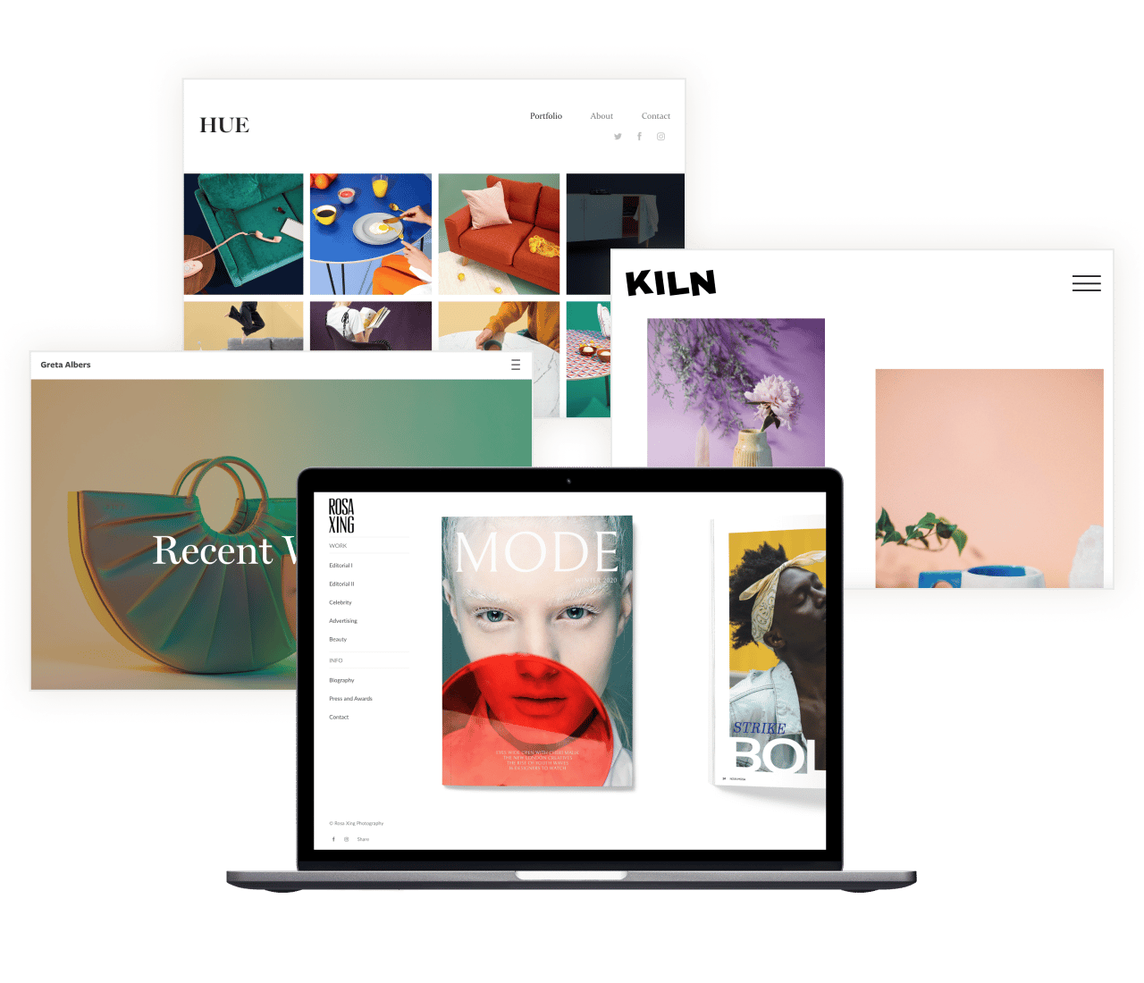 Fashion Design portfolio templates