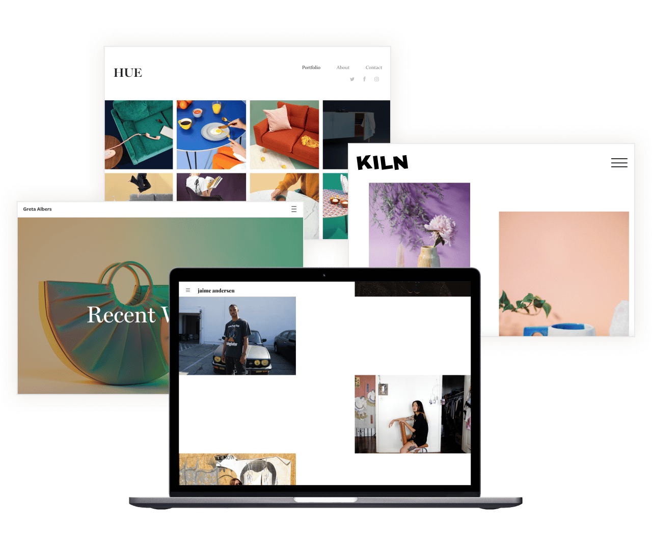 Lifestyle portfolio templates